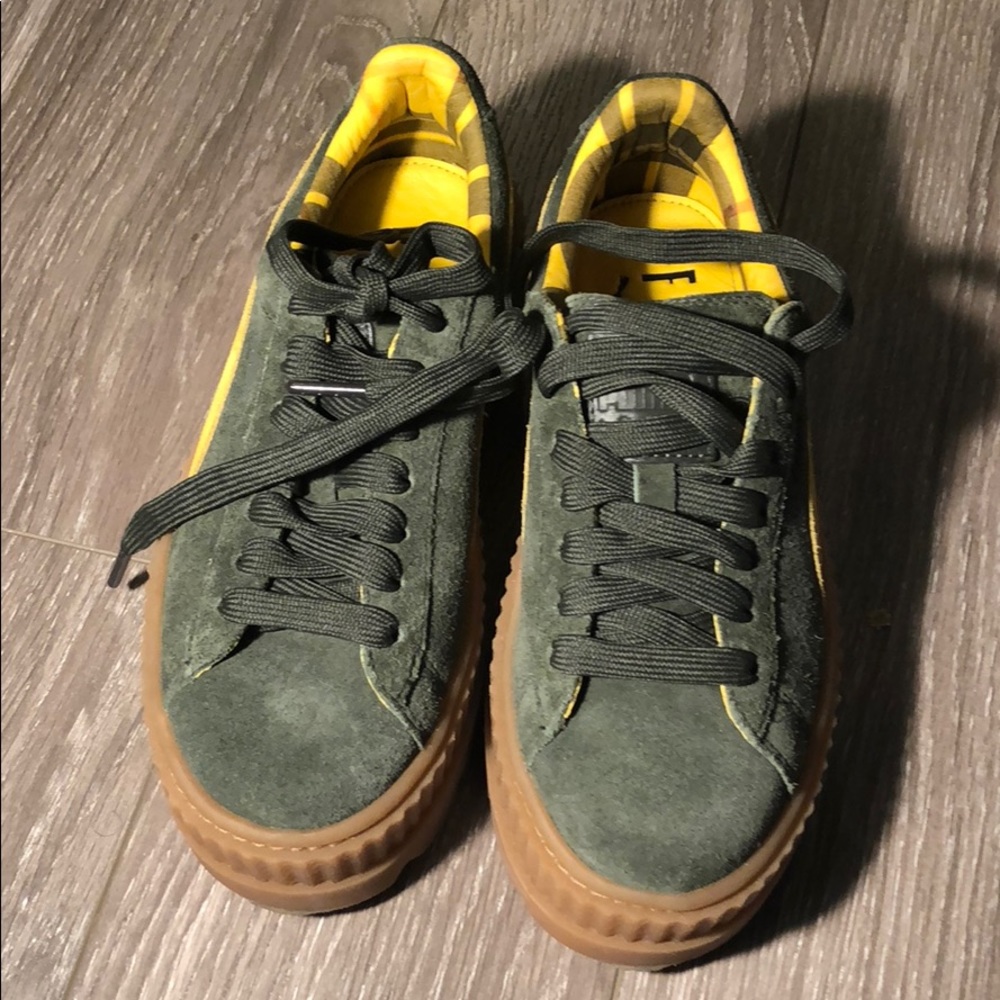 Puma Fenty suede cleated creeper women shoe
